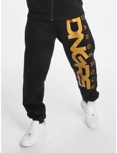 Dangerous DNGRS / Classic Sweat Pants black/gold