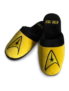 Groovy Papuci de casă pentru bărbați - Star Trek, galbene