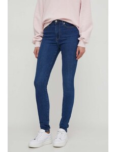Tommy Hilfiger jeans femei, culoarea bleumarin WW0WW40647