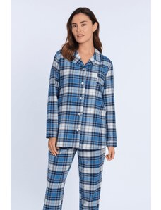 GUASCH Pijama din flanel pentru femei SARA