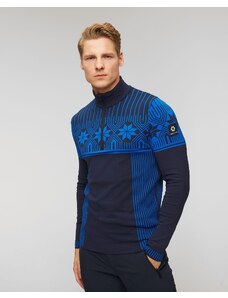 Bluză cu guler înalt tehnic pentru bărbați Newland Deneb