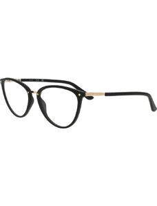 Rama ochelari de vedere Femei Guess GU2957-001-53, Negru, Ochi de pisica, 53 mm