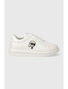 Karl Lagerfeld sneakers din piele KAPRI MENS culoarea alb, KL52530N