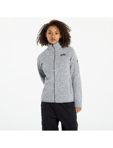 Pulover pentru femei Patagonia W's Better Sweater Jacket Melange Grey