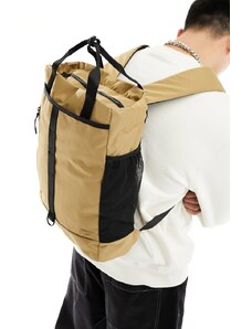 Pull&Bear urban backpack in beige-Neutral