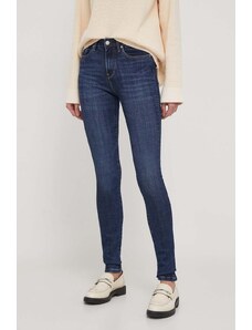 Tommy Hilfiger jeans femei, culoarea bleumarin WW0WW40638