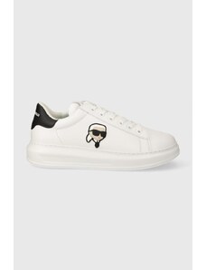 Karl Lagerfeld sneakers din piele KAPRI MENS culoarea alb, KL52530N