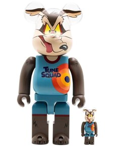 MEDICOM TOY Wile E. Coyote "Space Jam: A New Legacy" BE@RBRICK 100% and 400% figure set - Brown
