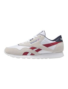 Reebok Sneaker low 'Classic' albastru marin / gri deschis / roșu / alb