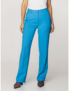 Willsoor Pantaloni eleganți de damă, albastru intens 15970