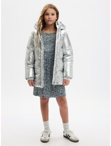 Fete GAP Jachetă pentru copii Argintiu