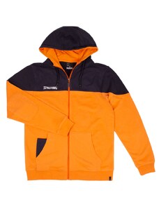 Hanorac cu gluga Spalding Funk Hoody Zipper Jacket 40221811-orangeochrenavy Marime XL