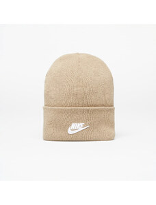 Pălărie ﻿Nike Peak ﻿Tall Cuff Futura Beanie ﻿Khaki/ White