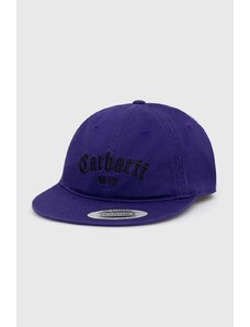 Carhartt WIP șapcă Onyx Cap culoarea violet, cu imprimeu, I032899.1ZTXX