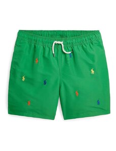 Polo Ralph Lauren pantaloni scurti de baie copii culoarea verde