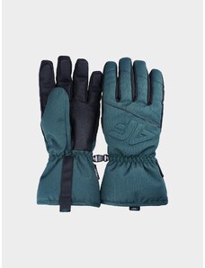 4F Mănuși de schi Thinsulate pentru bărbați - verde marin - L