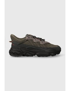 adidas Originals sneakers din piele întoarsă Ozweego culoarea gri, IF8578
