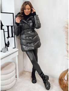 Women's quilted winter coat BLOOM black Dstreet