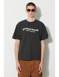 Human Made tricou din bumbac Graphic bărbați, culoarea negru, cu imprimeu, HM26TE009