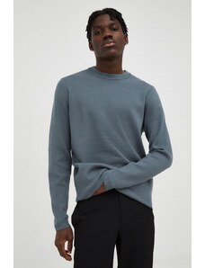 Samsoe Samsoe pulover bărbați, culoarea gri
