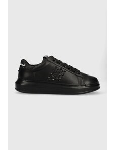 Karl Lagerfeld sneakers din piele KAPRI MENS culoarea negru, KL52574