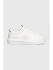 Karl Lagerfeld sneakers din piele KAPRI MENS culoarea alb, KL52574