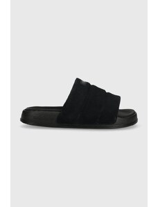 adidas Originals papuci Adilette Essential femei, culoarea negru, IF3576
