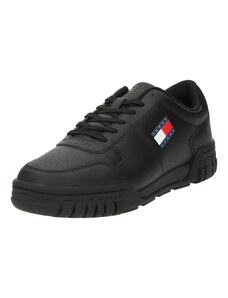 Tommy Jeans Sneaker low 'Essential' albastru marin / roșu / negru / alb