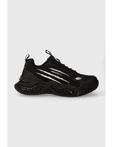 PLEIN SPORT sneakers Runner Tiger Scratch culoarea negru, USC0338 STE003N