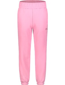 Nordblanc Pantaloni roz de trening din bumbac pentru femei BOYFRIEND