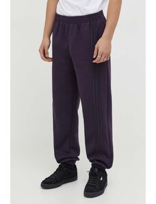 adidas Originals pantaloni de trening culoarea violet, uni IT7447