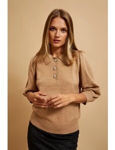 Moodo Sweater with decorative buttons