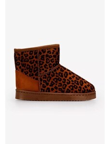 Zapatos Cizme fete leopard Charlotte V3