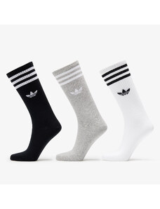 adidas Originals Șosete pentru bărbați adidas High Crew Sock White/ Mgreyh/ Black