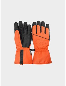 4F Mănuși de schi Thinsulate pentru bărbați - portocalii - L