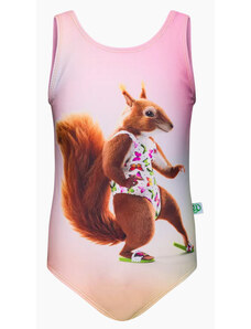 Costume de baie veselă pentru fete Dedoles Squirrel (D-K-BW-OPS-C-RP-1670) 2-4 ani
