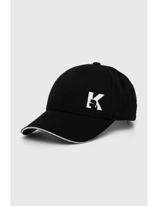 Karl Lagerfeld șapcă culoarea negru, cu imprimeu 541123.805612