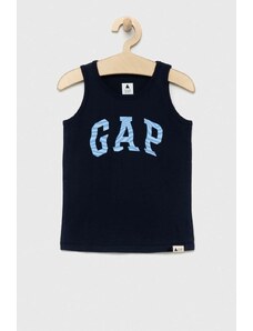 GAP tricou de bumbac pentru copii 3-pack culoarea turcoaz, cu imprimeu