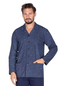 REGINA Pijama pentru bărbați 444 dark blue plus