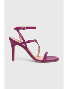 Alohas sandale de piele Alyssa culoarea violet, S100136.03