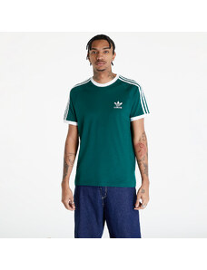 adidas Originals Tricou pentru bărbați adidas Adicolor Classics 3-Stripes Short Sleeve Tee Collegiate Green