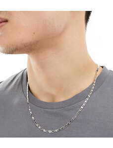Faded Future premium steel chain necklace in silver