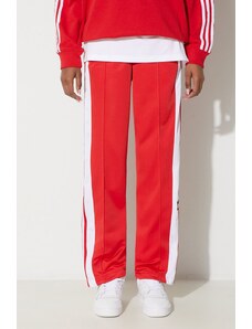 adidas Originals pantaloni de trening Adibreak Pant culoarea roșu, cu model IP0620