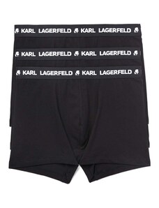 KARL LAGERFELD M Lenjerie (Pack of 3) Logo Trunk Set 211M2102 999 black