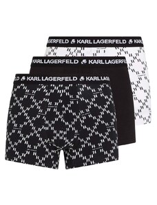 KARL LAGERFELD M Lenjerie (Pack of 3) Logo Monogram Trunk Set 225M2101 q63 diamond karl black/white