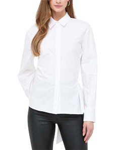 KARL LAGERFELD Cămaşă Waist Wrap Poplin Shirt 240W1608 100 white