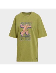 Jordan Tricou W J Os Ss Tee Hrtg Femei Îmbrăcăminte Tricouri FD7208-340 Verde