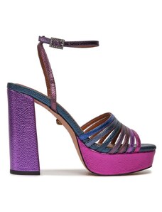 KURT GEIGER Pantofi Pierra Platform Sandal 8882290109 90-purple