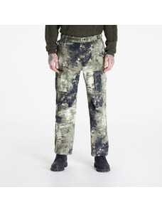 Pantaloni cargo pentru bărbați Nike ACG Smith Summit Men's Allover Print Cargo Pants Oil Green/ Medium Olive/ Reflective Silv