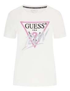 GUESS T-Shirt Ss Cn Icon Tee W4RI41I3Z14 g011 pure white